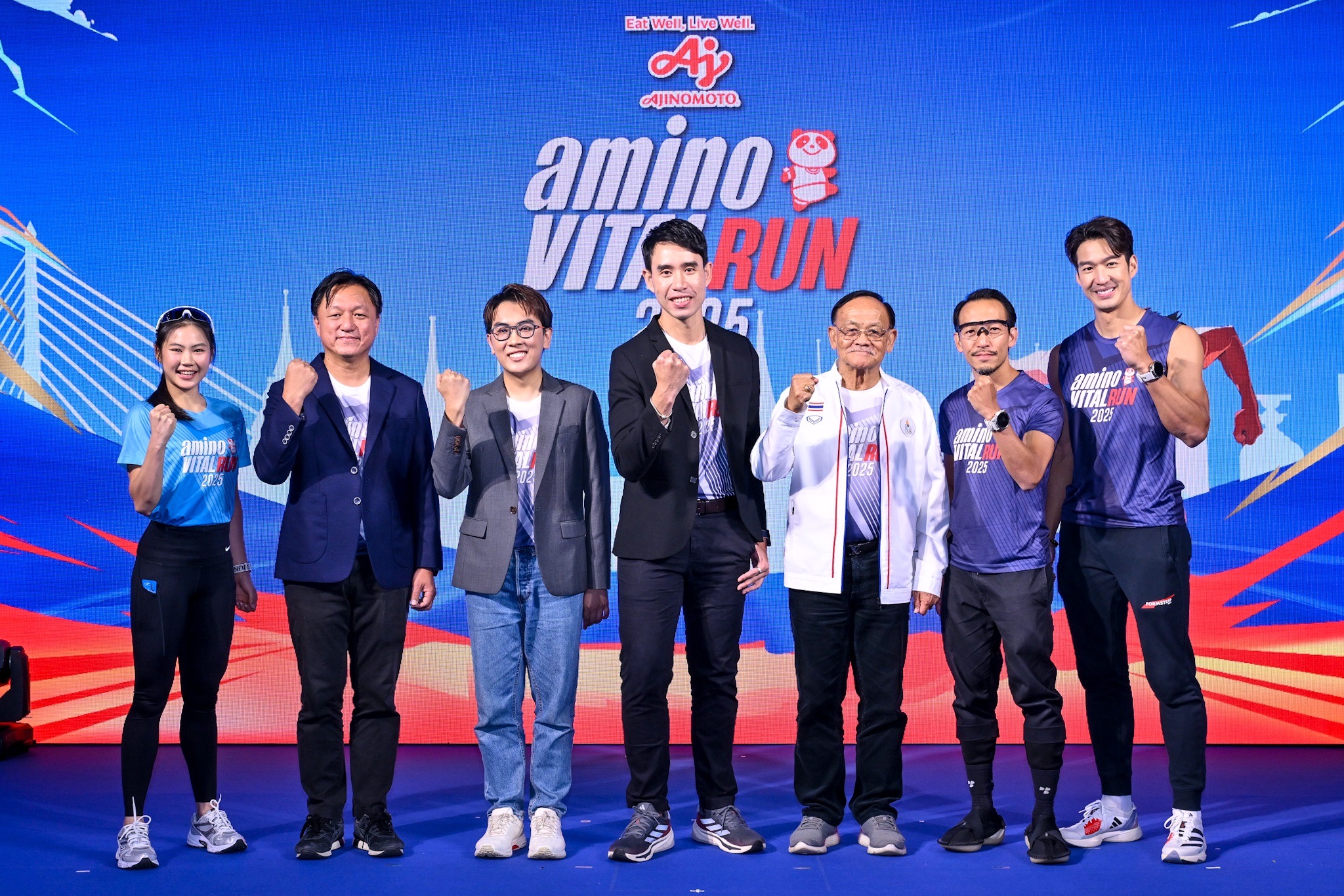 อายิโนะโมะโต๊ะ ฉลองครบรอบ 65 ปี จัดวิ่งอย่างยิ่งใหญ่ “aminoVITAL Run 2025” ( อะมิโนไวทัลรัน 2025 )