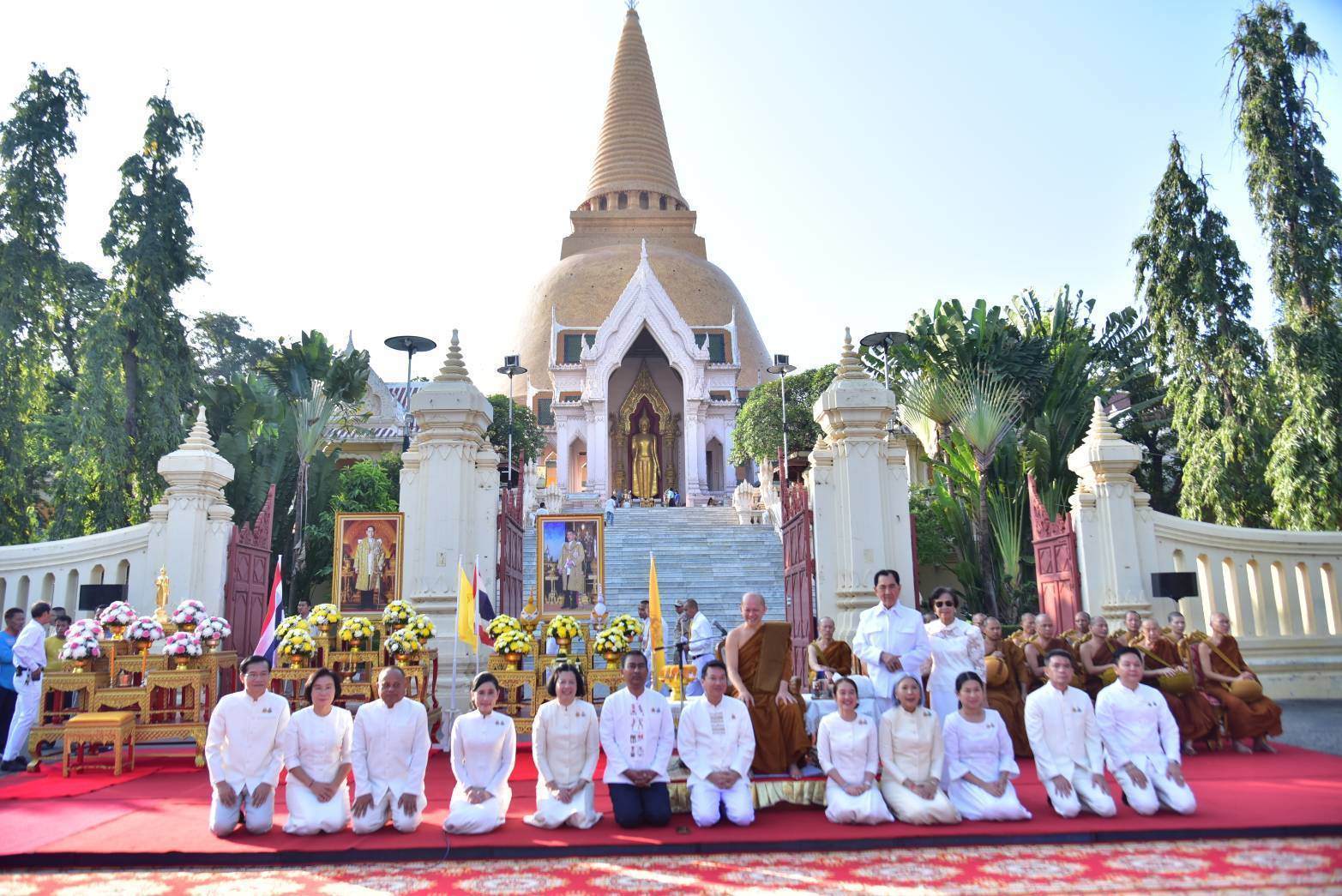 นครปฐม จัดโครงการร้อยใจไทย สืบสานราชธรรม ทั้งแผ่นดิน เพื่อถวายเป็นพระราชกุศลแด่พระบาทสมเด็จพระเจ้าอยู่หัว